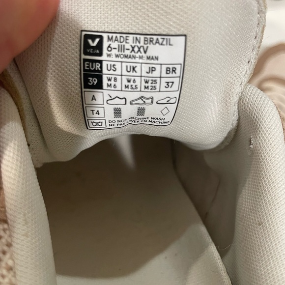 Veja Women's SDU J-Mesh Sneakers - Brown and Cream - Picture 9 of 9